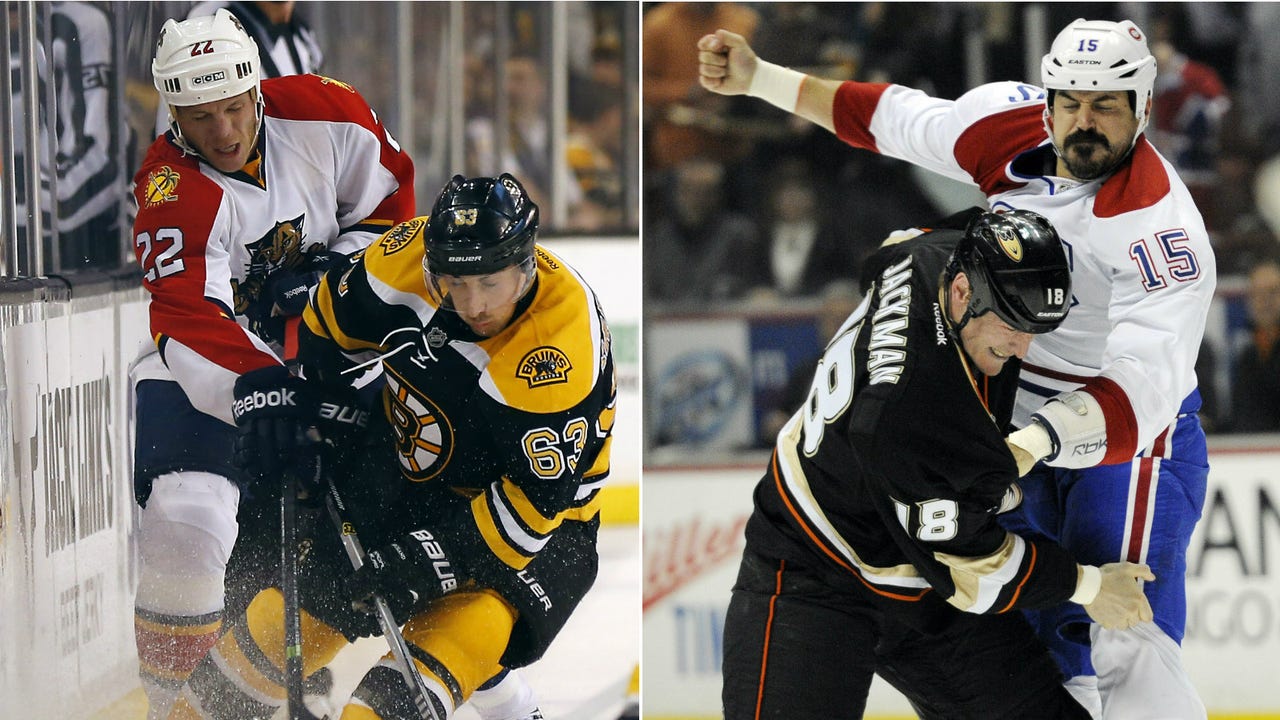 Retired enforcer George Parros paved way for Panthers' Shawn Thornton